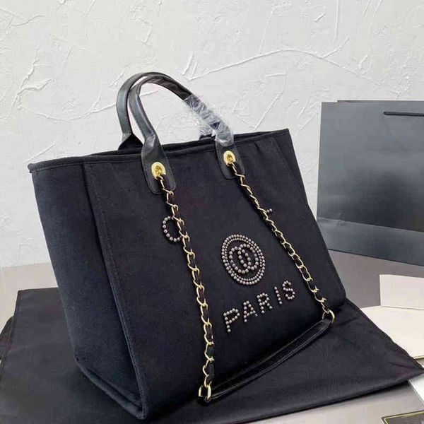 luxury fashion women's handbags pearl evening bags brand ch canvas beach bag designers female large capacity shopping totes handbag big
luxury fashion women's handbags pearl evening bags brand ch canvas beach bag designers female large capacity shopping totes handbag big