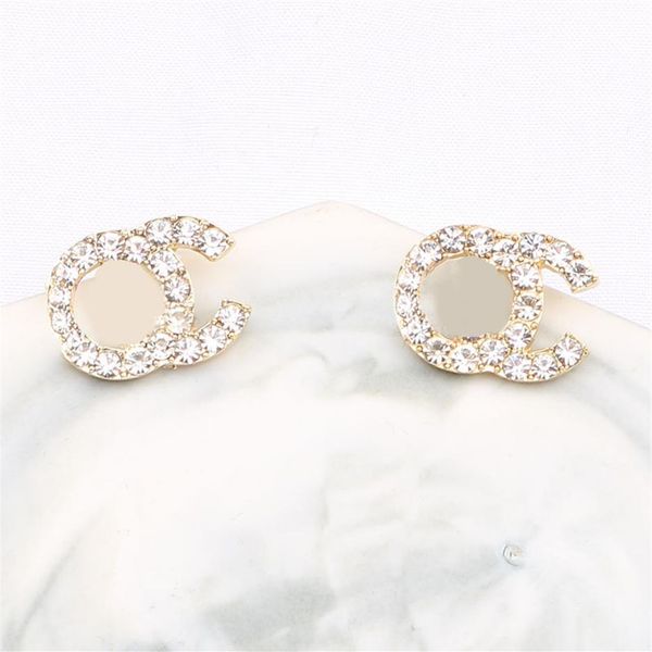 cute 18k gold plated luxury brand designers letters stud clip chain geometric famous women 925 silver crystal rhinestone pearl ear184l, Golden;silver
cute 18k gold plated luxury brand designers letters stud clip chain geometric famous women 925 silver crystal rhinestone pearl ear184l, Golden;silver