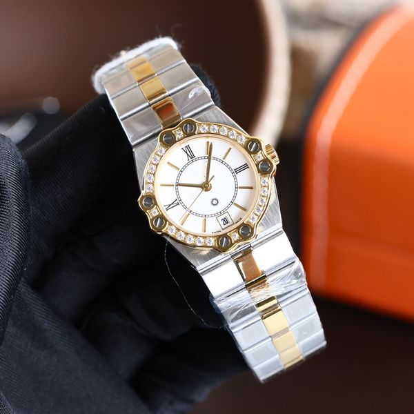 fashion classic women's sports watch 28mm stainless steel band quartz movement 5156 ladies bracelet watches woman luxury watch designer, Slivery;golden
fashion classic women's sports watch 28mm stainless steel band quartz movement 5156 ladies bracelet watches woman luxury watch designer, Slivery;golden