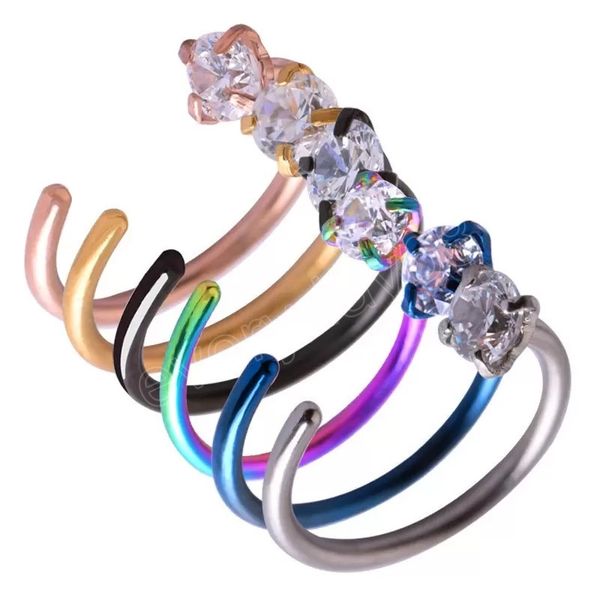 steel hinged segment ring nose septum piercing helix cartilage twist hoop earring cone spike horseshoe ring, Silver
steel hinged segment ring nose septum piercing helix cartilage twist hoop earring cone spike horseshoe ring, Silver