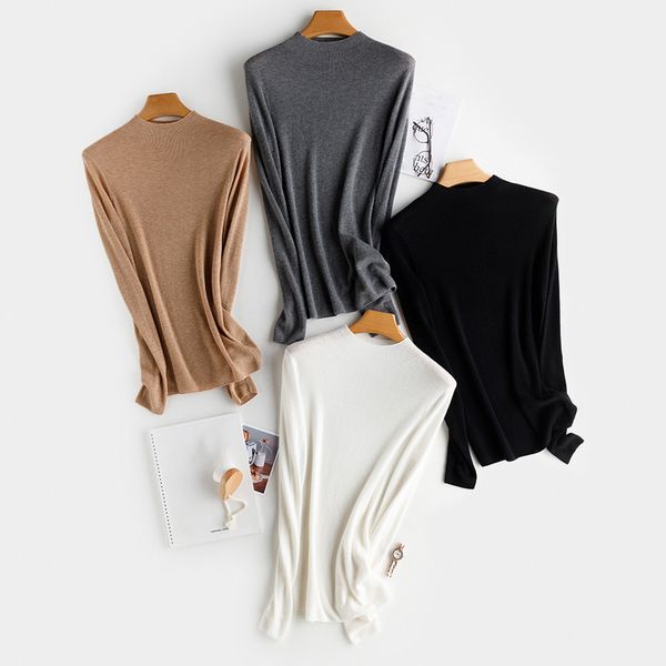 women's sweaters suyadream women cashmere 2022 winter 33%cashmere blend mock neck comfortable, White;black
women's sweaters suyadream women cashmere 2022 winter 33%cashmere blend mock neck comfortable, White;black