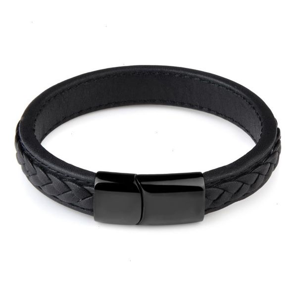fashion genuine leather strand braid bracelet magnetic buckle clasps vintage women men bracelets amp bangles jewelry, Black
fashion genuine leather strand braid bracelet magnetic buckle clasps vintage women men bracelets amp bangles jewelry, Black
