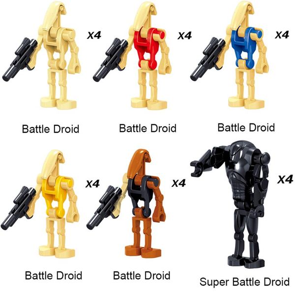 009-014 24 pcs whole space war minifigs building blocks toy robot super battle droid mini action figure for children215b
009-014 24 pcs whole space war minifigs building blocks toy robot super battle droid mini action figure for children215b