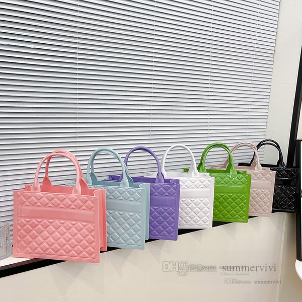 fashion kids jelly handbags girls diamond lattice pvc large capacity tote luxury children alar one-shoulder bag q7989, Black
fashion kids jelly handbags girls diamond lattice pvc large capacity tote luxury children alar one-shoulder bag q7989, Black