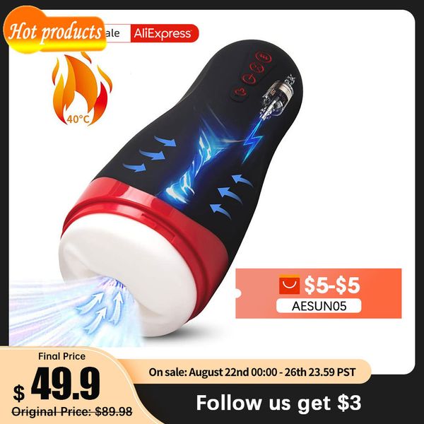 factory online export designer male masturbator toys automatic sucking cup with heating suction in electric vibrating toy for men, Silver
factory online export designer male masturbator toys automatic sucking cup with heating suction in electric vibrating toy for men, Silver