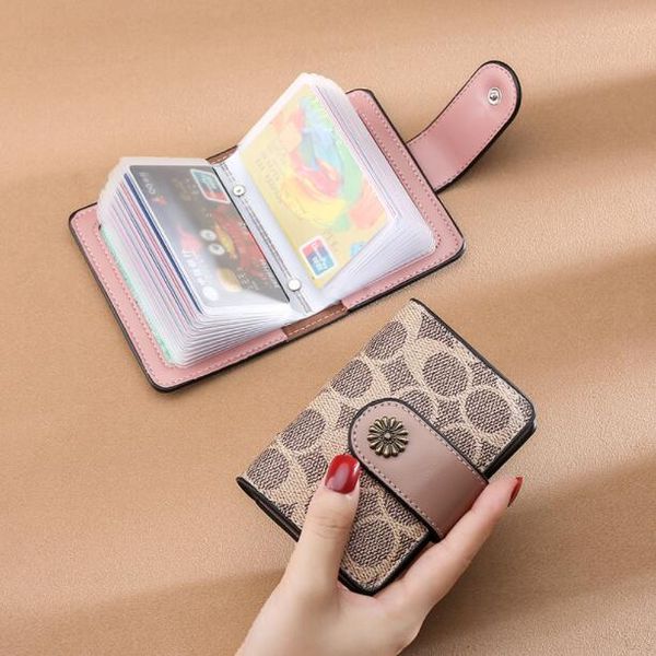 designer women man print card holders prevent demagnetization ultrathin fashion luxury hasp lady coin purse multi funcito bank card, Brown;gray
designer women man print card holders prevent demagnetization ultrathin fashion luxury hasp lady coin purse multi funcito bank card, Brown;gray