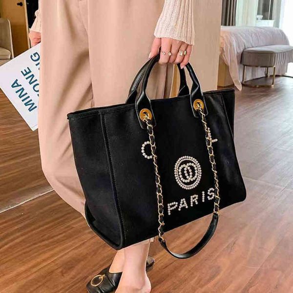 women's fashion luxury handbags pearl evening bags brand ch canvas beach bag designers female large capacity shopping totes handbag big
women's fashion luxury handbags pearl evening bags brand ch canvas beach bag designers female large capacity shopping totes handbag big