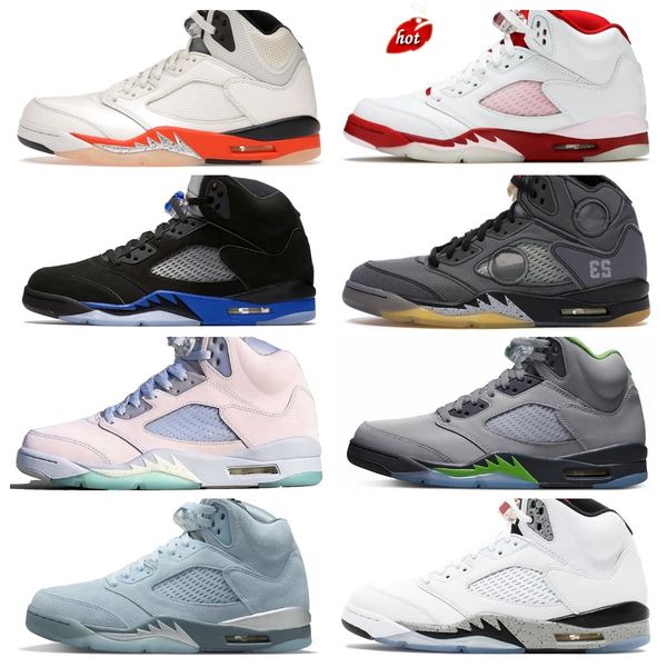 designer 2022 racer blue unc jumpman 5 5s mens basketball shoes jumpmans 5s green bean easter sail white oreo raging bull jade what the, Black
designer 2022 racer blue unc jumpman 5 5s mens basketball shoes jumpmans 5s green bean easter sail white oreo raging bull jade what the, Black