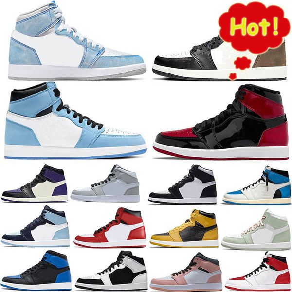 jumpman 1 basketball shoes men 1s university blue hyper royal patent panda og dark mocha bred shadow unc smoke grey women sports sneakers, Black
jumpman 1 basketball shoes men 1s university blue hyper royal patent panda og dark mocha bred shadow unc smoke grey women sports sneakers, Black