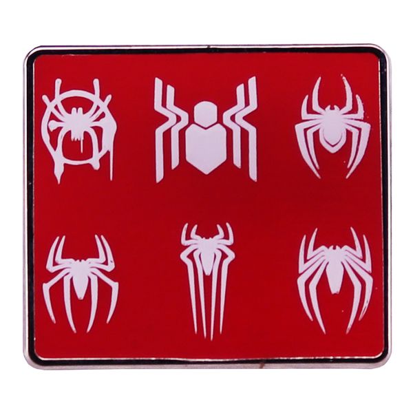 spider logo enamel pin brooch badge clothes hat backpack decoration jewelry accessories, Blue
spider logo enamel pin brooch badge clothes hat backpack decoration jewelry accessories, Blue