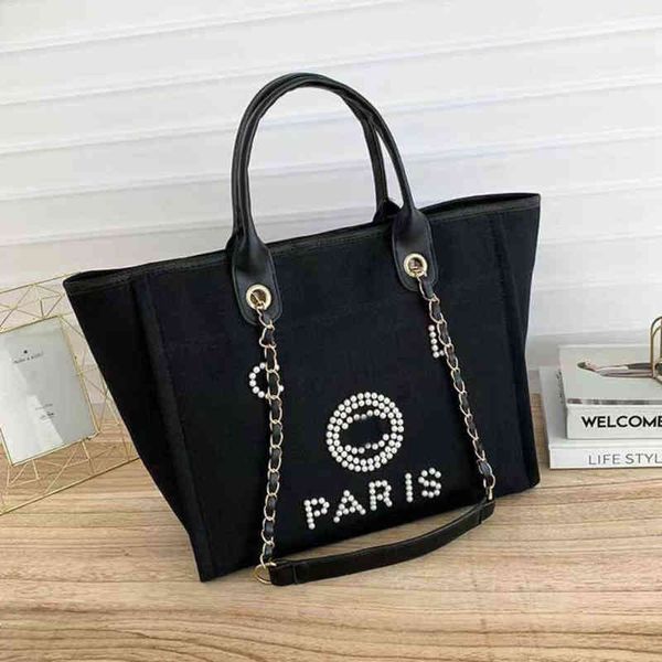 luxury women's fashion handbags pearl evening bags brand ch canvas beach bag designers female large capacity shopping totes handbag big
luxury women's fashion handbags pearl evening bags brand ch canvas beach bag designers female large capacity shopping totes handbag big