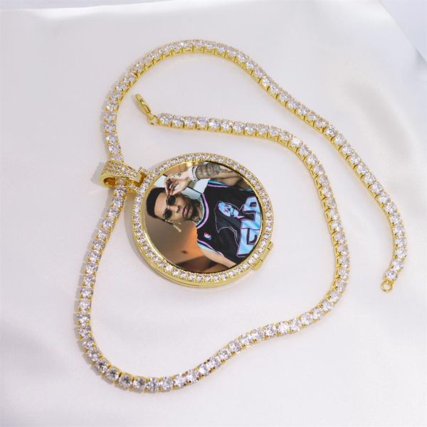 round po custom made po medallions pendant picture necklace & tennis chain gold silver cubic zircon men's hip hop jewel277c
round po custom made po medallions pendant picture necklace & tennis chain gold silver cubic zircon men's hip hop jewel277c
