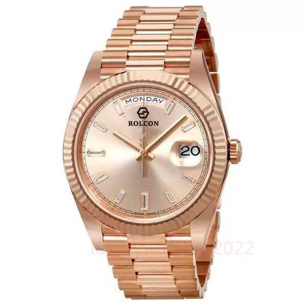 luxury watch automatic mechanical 40mm 18k men 3a watchres stainless steel wristwatch self-winding 2813 sapphire glass wristwatch, Slivery;brown
luxury watch automatic mechanical 40mm 18k men 3a watchres stainless steel wristwatch self-winding 2813 sapphire glass wristwatch, Slivery;brown