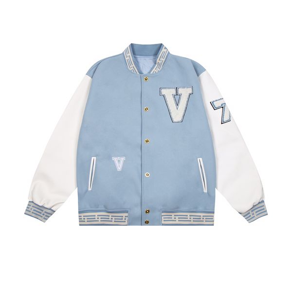 designer men jacket tide brand angel letter 3d printing baseball jackets two-color stitching cardigan coat ins loose oversize hip-hop couple, Black;brown
designer men jacket tide brand angel letter 3d printing baseball jackets two-color stitching cardigan coat ins loose oversize hip-hop couple, Black;brown