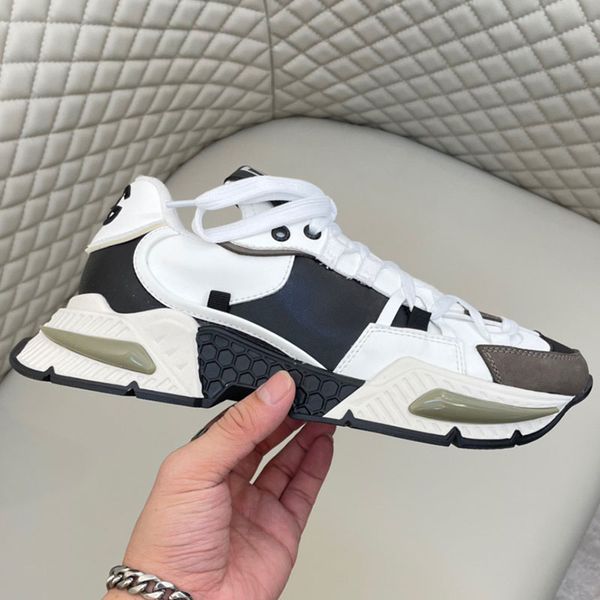 womens mens sports shoes mixed-material airmaster sneakers women fashion daymaster designs with contrasting calfskin suede and rubber detail, Black
womens mens sports shoes mixed-material airmaster sneakers women fashion daymaster designs with contrasting calfskin suede and rubber detail, Black