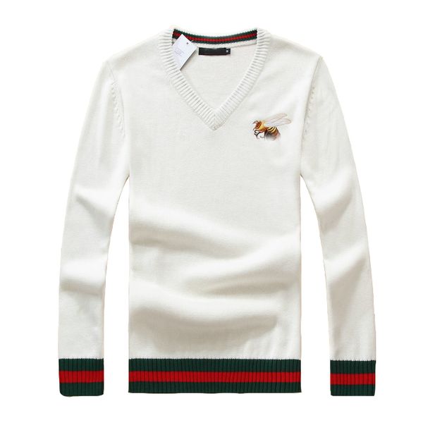 men s designer sweater warm letter embroidery round neck luxury fashion men's cardigan t11, White;black
men s designer sweater warm letter embroidery round neck luxury fashion men's cardigan t11, White;black