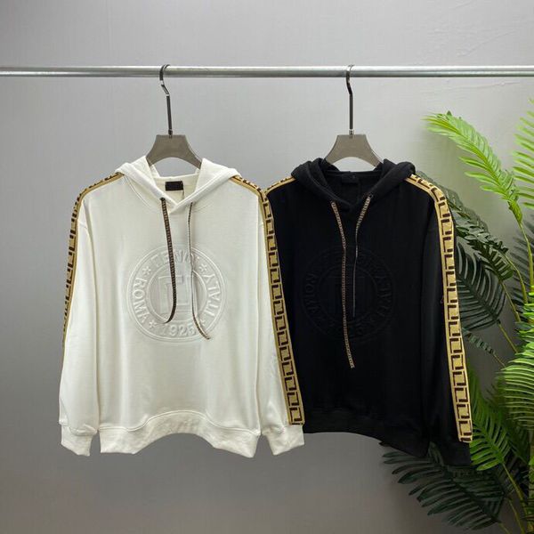 new fashion classic hoodie men's plus size hoodies sweatshirts letter print high street jacket, Black;brown
new fashion classic hoodie men's plus size hoodies sweatshirts letter print high street jacket, Black;brown