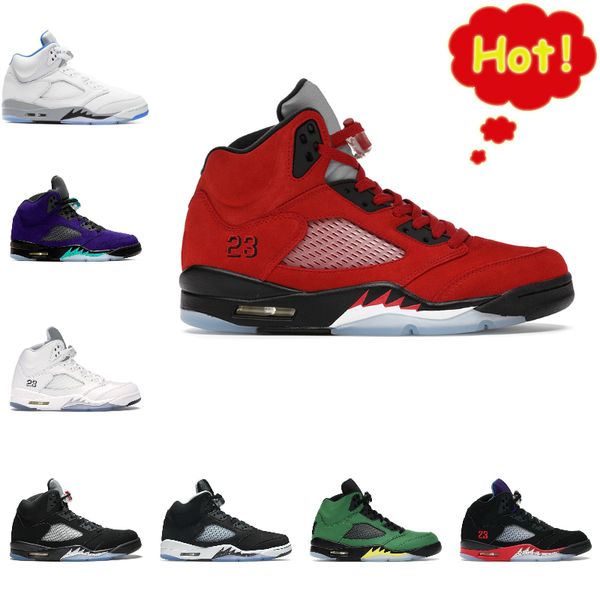 5s raging red mens basketball shoes jumpman 5 hyper royal alternate grape laney blue white cement men trainers bull red moonlight what the, Black
5s raging red mens basketball shoes jumpman 5 hyper royal alternate grape laney blue white cement men trainers bull red moonlight what the, Black