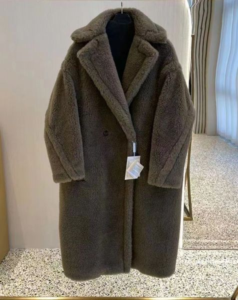 oversize mmax teddy bear alpaca fur turtle dove grey camelwool women icon coat lapel neck keep warm long parkas teddy girl, Black
oversize mmax teddy bear alpaca fur turtle dove grey camelwool women icon coat lapel neck keep warm long parkas teddy girl, Black