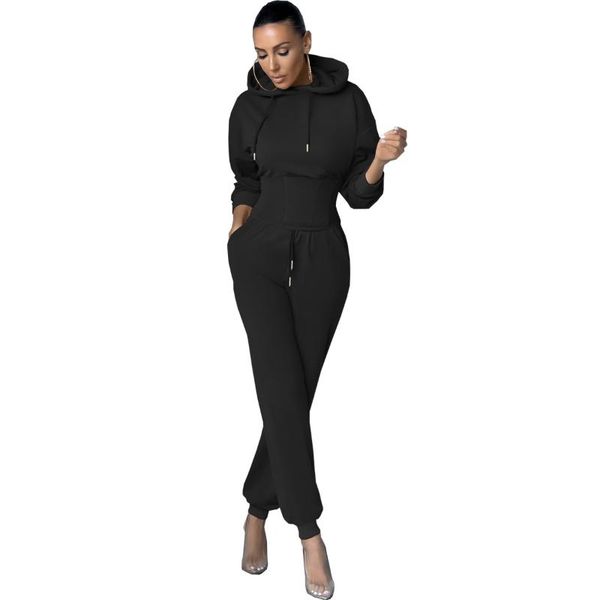 women's tracksuits fitness women sporty two piece set solid long sleeve corset warm hoodies, Gray
women's tracksuits fitness women sporty two piece set solid long sleeve corset warm hoodies, Gray