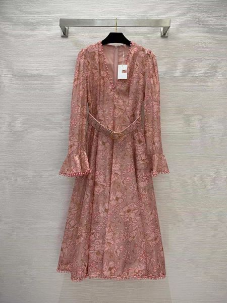 milan runway dress 2022 new autumn v neck long sleeve print fashion designer dresses brand same style dress 0821-8, Black;pink
milan runway dress 2022 new autumn v neck long sleeve print fashion designer dresses brand same style dress 0821-8, Black;pink