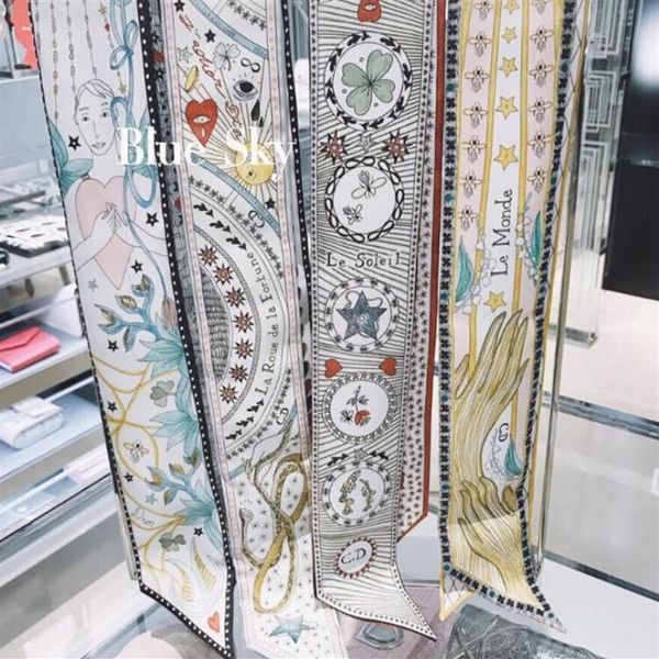 7color design magic hand small silk scarf kerchief belt neckerchief printing handle bag ribbon female women scarves wraps293c, Blue;gray
7color design magic hand small silk scarf kerchief belt neckerchief printing handle bag ribbon female women scarves wraps293c, Blue;gray