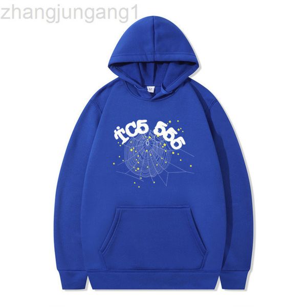 22ss designer sp5der 555 spider fashion creativit angel number hoodie men women spider web pattern sweatshirt loose clothing blue, Black
22ss designer sp5der 555 spider fashion creativit angel number hoodie men women spider web pattern sweatshirt loose clothing blue, Black