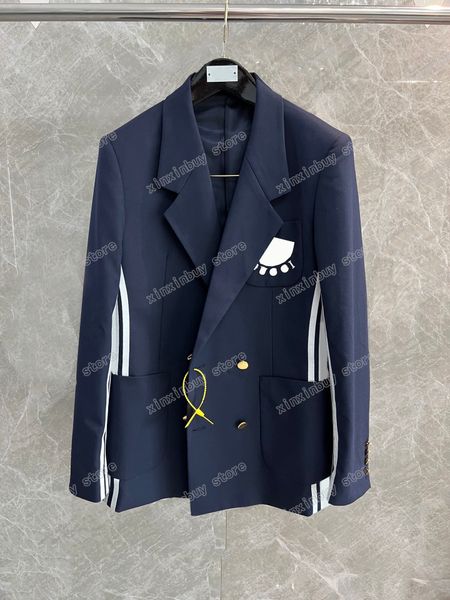 xinxinbuy men women designers suits blazers white webbing letter embroidery cotton long sleeve turn down collar streetwear black navy blue m, White;black
xinxinbuy men women designers suits blazers white webbing letter embroidery cotton long sleeve turn down collar streetwear black navy blue m, White;black