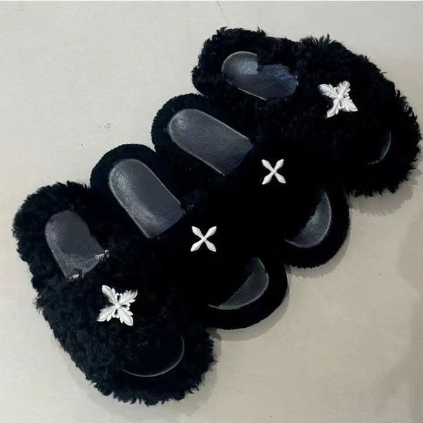 cross flower op48 rack woolen slippers 2022 new black platform flip-flops comfortable flat wool shoes
cross flower op48 rack woolen slippers 2022 new black platform flip-flops comfortable flat wool shoes