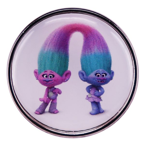 rainbow hair trollls troll doll enamel pin backpack pins badge brooch jewelry gifts, Blue
rainbow hair trollls troll doll enamel pin backpack pins badge brooch jewelry gifts, Blue