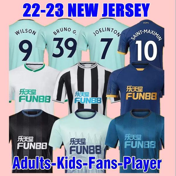 2023 wilson bruno g. 2022 nufc maximin soccer jersey trippier murphy shelvey 21 22 23 football shirt men kids kit goalkeeper wood targett, Black;yellow
2023 wilson bruno g. 2022 nufc maximin soccer jersey trippier murphy shelvey 21 22 23 football shirt men kids kit goalkeeper wood targett, Black;yellow