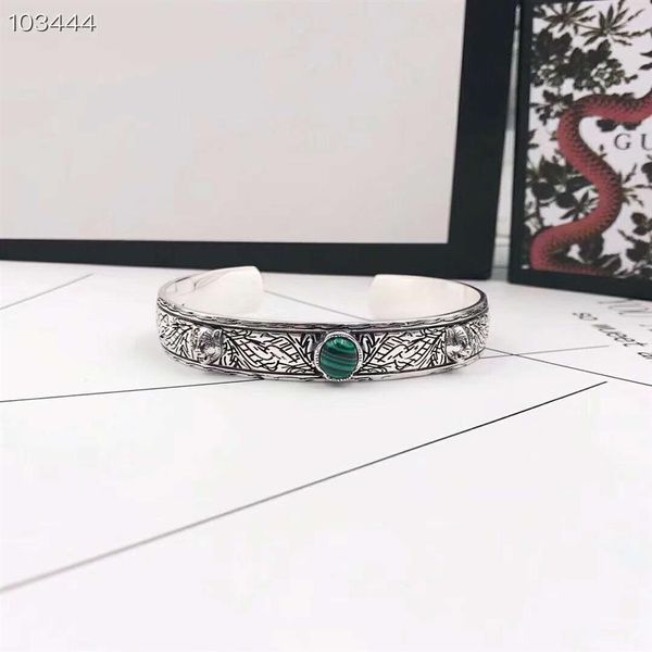 s925 silver tiger head bracelet retro sterling silver pattern malachite tiger head bracelet men and women tiger head opening brace1971, Black
s925 silver tiger head bracelet retro sterling silver pattern malachite tiger head bracelet men and women tiger head opening brace1971, Black