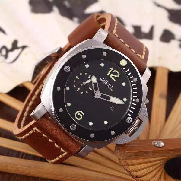 men automatic mechanical blue black rubber ceramic watch, Slivery;brown
men automatic mechanical blue black rubber ceramic watch, Slivery;brown
