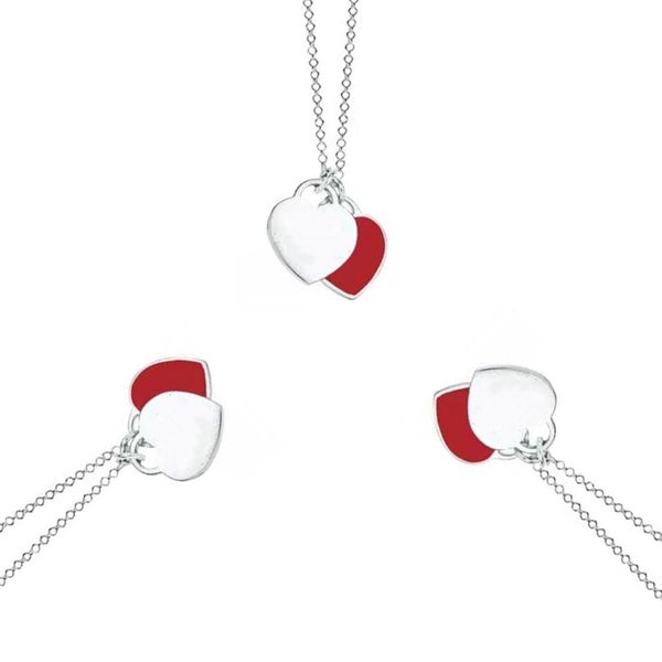 fashion luxury jewelry heart necklaces designers for women trendy sets titanium steel trendy blue red pink pendants wedding gift bracelets w, Silver
fashion luxury jewelry heart necklaces designers for women trendy sets titanium steel trendy blue red pink pendants wedding gift bracelets w, Silver