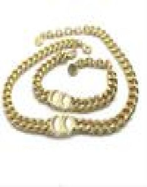 fashion stainless steel letter 14k gold cuban link chain necklace bracelet for mens and women party lovers gift hip hop jewelry wi, Black
fashion stainless steel letter 14k gold cuban link chain necklace bracelet for mens and women party lovers gift hip hop jewelry wi, Black