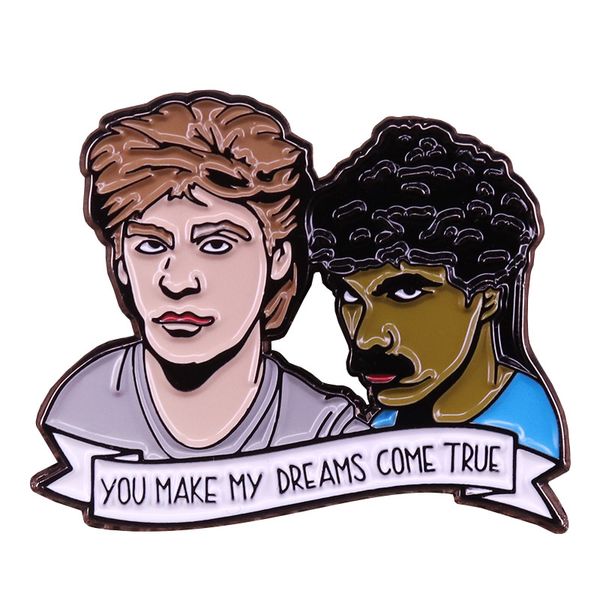 you make my dreams come true lapel enamel pins brooch collecting metal badges men women backpack collar fashion jewelry gifts, Blue
you make my dreams come true lapel enamel pins brooch collecting metal badges men women backpack collar fashion jewelry gifts, Blue