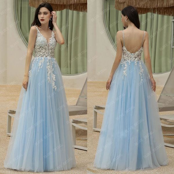 sky blue long evening dresses woman party night white lace a-line v neck prom gown 2022 new arrival, Black;red
sky blue long evening dresses woman party night white lace a-line v neck prom gown 2022 new arrival, Black;red
