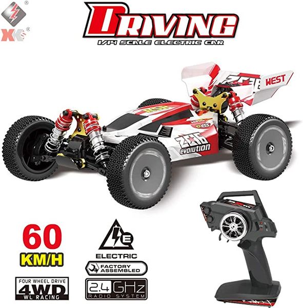 wltoys 144001 remote control car 1/14 scale rc truck high speed 4wd 60km/h off-road car 2.4ghz electric climbing toy vehicle with alloy chas
wltoys 144001 remote control car 1/14 scale rc truck high speed 4wd 60km/h off-road car 2.4ghz electric climbing toy vehicle with alloy chas