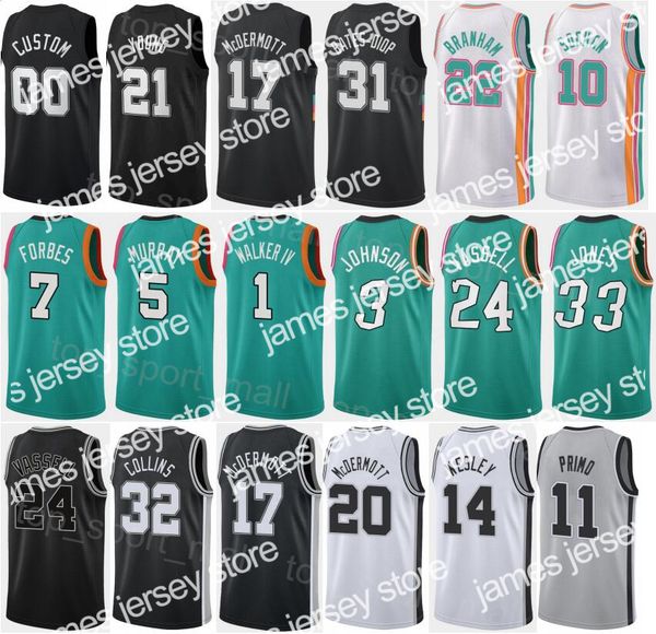 new screen print city earned men youth basketball keldon johnson jersey 3 jakob poeltl 25 joshua primo 11 devin vassell 24 zach collins 23 t, Black;red 
new screen print city earned men youth basketball keldon johnson jersey 3 jakob poeltl 25 joshua primo 11 devin vassell 24 zach collins 23 t, Black;red