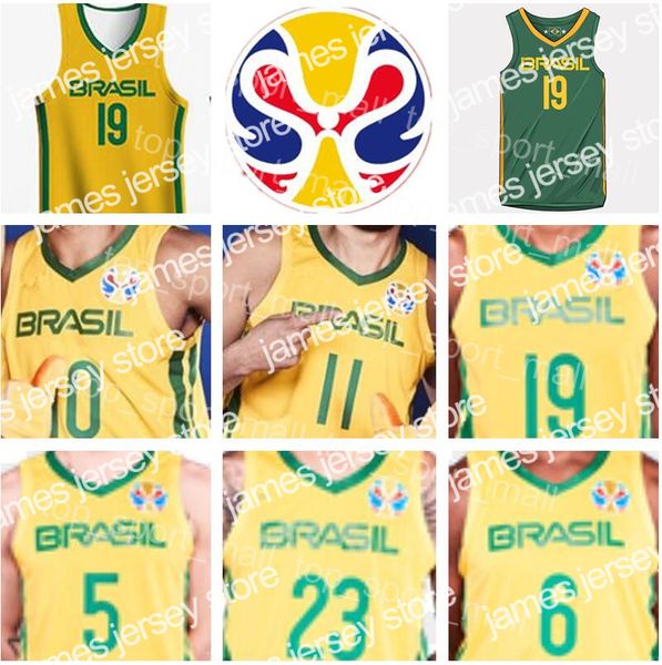 new team national basketball jersey brasil 50 bruno caboclo 10 alex garcia 19 leandrinho barbosa 5 rafa luz yago mateus lima louzad men, Black;red
new team national basketball jersey brasil 50 bruno caboclo 10 alex garcia 19 leandrinho barbosa 5 rafa luz yago mateus lima louzad men, Black;red