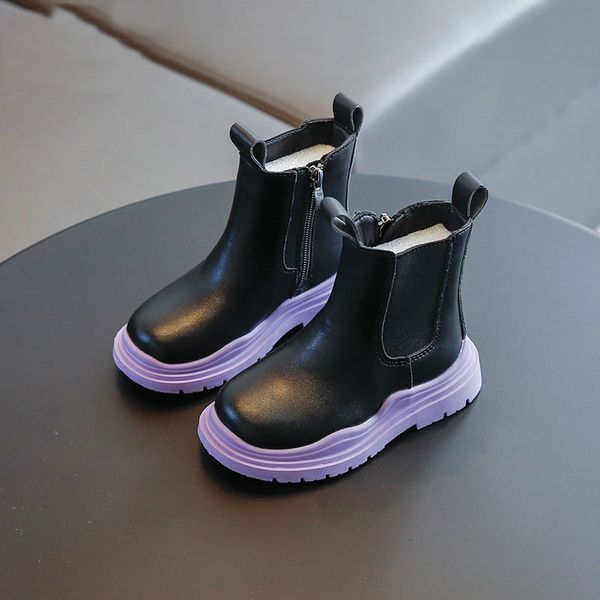boots kids boots autumn for grils fashion shorts chelsea boots boys shoes baby flats children classic soft thick sole platform size 26-36, Black;grey
boots kids boots autumn for grils fashion shorts chelsea boots boys shoes baby flats children classic soft thick sole platform size 26-36, Black;grey
