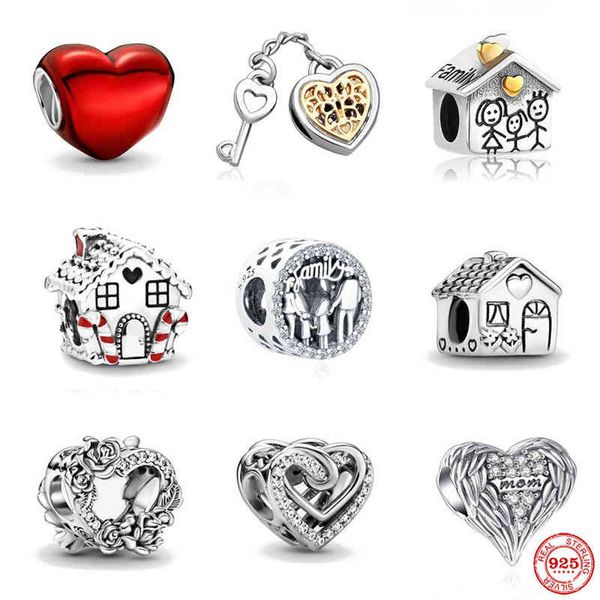 new style 925 fine sterling pendant silver house family bead love charms fit for original pandora bracelet lady diy jewelry gift
new style 925 fine sterling pendant silver house family bead love charms fit for original pandora bracelet lady diy jewelry gift