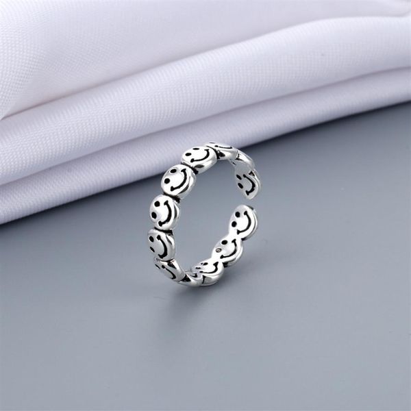 ring 2021 trend ancient silver color happy smiling face open for women punk hip hop adjustable fashion jewelry gift307b
ring 2021 trend ancient silver color happy smiling face open for women punk hip hop adjustable fashion jewelry gift307b