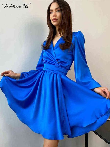 mnealways18 puff sleeves elegant women frill dress flowing lace-up satin dress autumn 2022 v-neck ruched split dress office lady t220819, Black;gray
mnealways18 puff sleeves elegant women frill dress flowing lace-up satin dress autumn 2022 v-neck ruched split dress office lady t220819, Black;gray