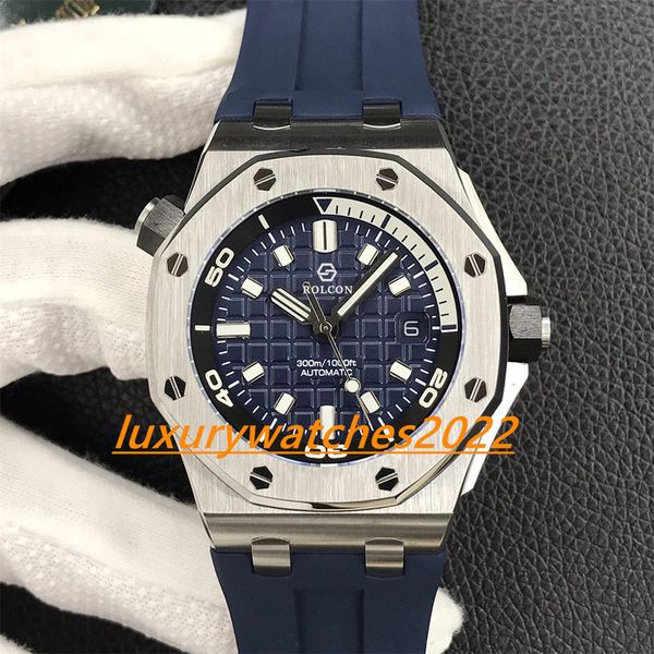 zf factory v8 mens watch 42mm king of steel 15710st rubber strap cal.3120 movement automatic movement sapphire luminous waterproof wristwatc, Slivery;brown
zf factory v8 mens watch 42mm king of steel 15710st rubber strap cal.3120 movement automatic movement sapphire luminous waterproof wristwatc, Slivery;brown