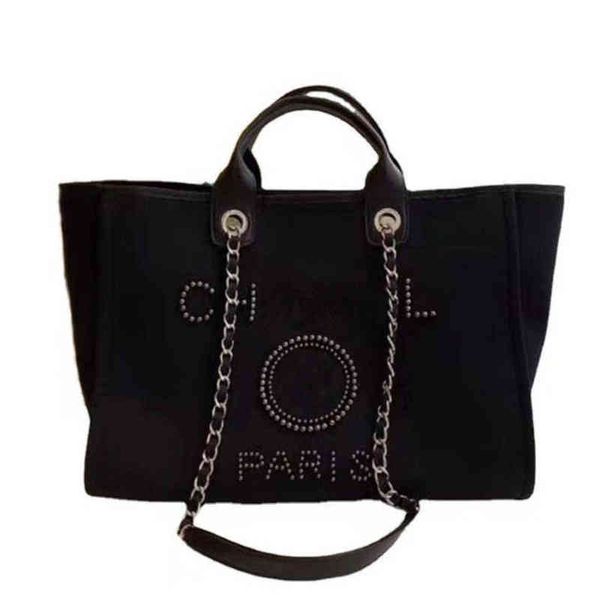 luxury women's classic evening bags brand ch handbags pearl tote canvas beach bag designers female portable shoulder large capacity big, Black;red
luxury women's classic evening bags brand ch handbags pearl tote canvas beach bag designers female portable shoulder large capacity big, Black;red