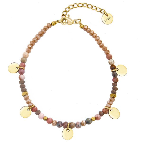 wild amp fashion stainless strands steel beaded bracelet five colors round for women natural stone bracelets bohemian jewelry, Black
wild amp fashion stainless strands steel beaded bracelet five colors round for women natural stone bracelets bohemian jewelry, Black