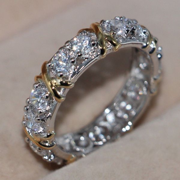 designer jewelry women ring tiff full diamond gold plated rings womens fashion accessories valentine's day gift size 5-10, Silver
designer jewelry women ring tiff full diamond gold plated rings womens fashion accessories valentine's day gift size 5-10, Silver