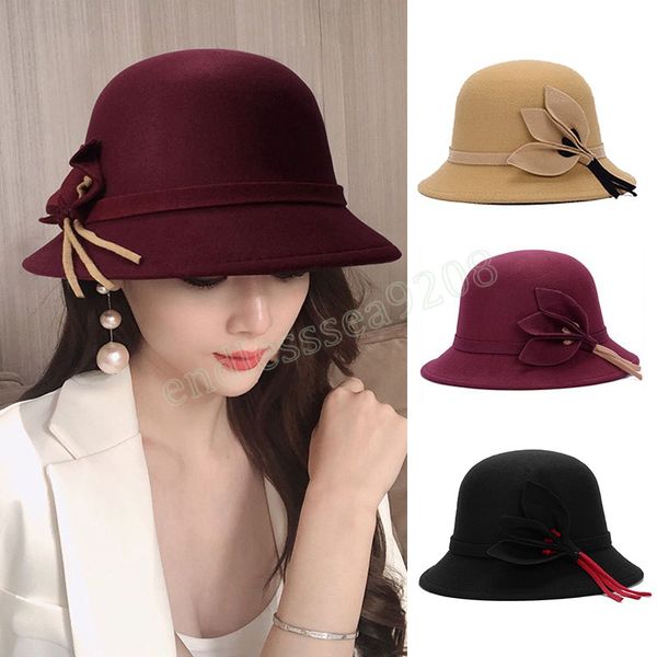 elegant women's hat with bibbon autumn winter korean all-match cap femalechurch wedding travel british jazz lady fedoras, Blue;gray
elegant women's hat with bibbon autumn winter korean all-match cap femalechurch wedding travel british jazz lady fedoras, Blue;gray