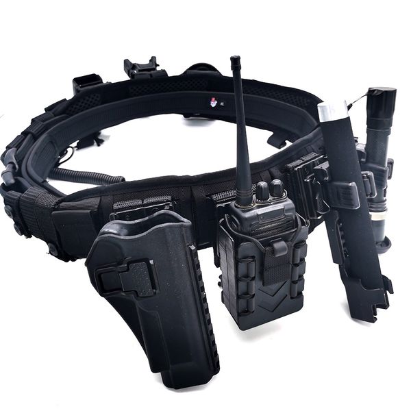 12 in 1 men's molle swat equipment tactical belt man army police soldiers combat paintball camouflage khaki nylon belts, Black;green
12 in 1 men's molle swat equipment tactical belt man army police soldiers combat paintball camouflage khaki nylon belts, Black;green